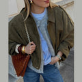 Early Spring Fashion Jacket + Top