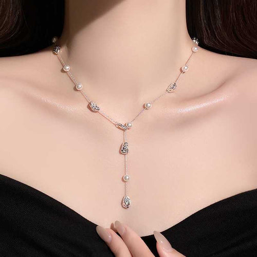 Korean Style Fashionable Simple Accessory Elegant Niche Design Detail Choker New Light Luxury Premium Necklace In Stock Women