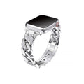 Fits Apple watch Apple Band Denim Chain Tweed Style Rhinestone Metal Apple Band