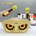 New version of Owl SD306PLUS amplified version of Bluetooth audio home party KTV wireless double chorus speaker