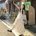 Women's Vacation Elegant Sleeveless Floral Loose Dress + Tank Top + Long Skirt 2026 - Floral Print