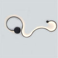 Postmodern minimalist wall lamp Nordic creative led bedroom home bedside decoration indoor wall lamp living room