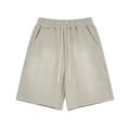 ARTIE Men's Spring/Summer Retro Brushed 360G Distressed Washed Loose Fit Shorts