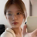 Beesfen Frame Wholesale 58161ZM Online Bestseller Retro Gold Silk Fine Edge Glasses Frame Can Fit Prescription Glasses