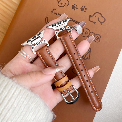 For iwatchs10 Band New s11 Microfiber Leather Quality Capybara Apple s9 / s8 / s7 Girls Wrist Strap