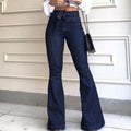 Tie-Front High Waist Flared Wide Leg Pants + Pants