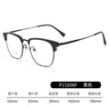Premium Titanium Frame Online Bestseller Pure Titanium Brow Line Frame Prescription Glasses Men Plate Browline Frame Wholesale Cinnabar Sun