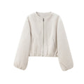 Women's Fall Fashion Versatile Jacket 2026 | Trendy Jacket - Off White