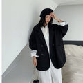 Fall Korean Casual Loose Blazer