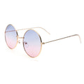 Metal Round Glasses Men Women Sunglasses Premium Sun-Proof Sunglasses UV-Protection Glasses Wholesale sunglasses