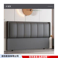 new bedside soft cushion modern home 2025 solid wood light luxury soft bag back panel thin backrest