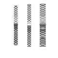 Fits Huawei Xiaomi Band GT4 Steel Band Apple Watch Band Stainless 3 Bead Solid Heart 12mm Precision Steel Band