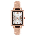 CANSNOW New Hot Sale Ladies Watch Versatile Gold Bangle Personality Fashionable Bracelet Quartz Watch Women