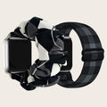 Fits Apple Band Adjustable Nylon Woven Band + Hair Tie Band 2 Piece Set Combo Band Factory Direct