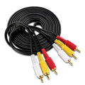 Six-head lotus cable, three-to-three audio cable, AV video cable, DVD audio and video cable, TV set-top box AV cable