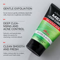 跨境KORMESIC男士护肤水杨酸磨砂洁面Facial cleanser外贸批发