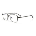 Beesfen New 6512 Ultra-Light Titanium Alloy Retro Cinnabar Sun Glasses Frame With Rx Blue-Light Glasses Wholesale