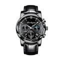 Swiss Brand Multifunction Mens Watch Glow Waterproof Quartz Watch Men Live Export Bestseller Drop Ship