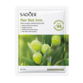 facial mask 25g sadoer plant fruit facial mask sheet foreign trade live broadcast skin care products