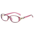 Presbyopia Glasses Fox Head Blue-Light Glasses Women Fashionable Trendy Older Adults One Women HD Anti-Blue-Light Reading