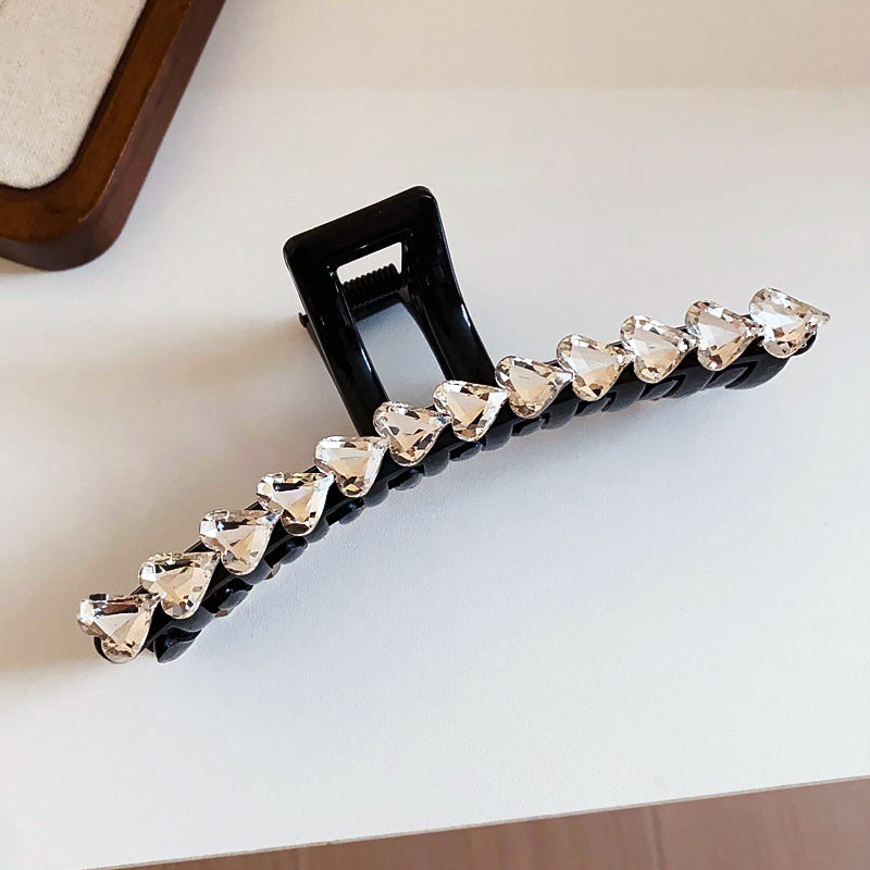French Black Pearl Hair Claw Clip - view 8
