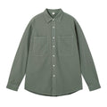 Nengmeng Contrast Topstitch Workwear Shirt