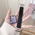 Fits appIeiwatch123456789 Resin Band Bracelet Beaded Chain Apple Band Fashionable Universal Type