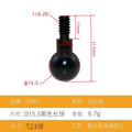Photographic equipment bracket camera accessories weird magic arm 1315172025mm universal double ball head 1/4 screw
