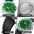Item Time Green Creek Ghost Export Mens Watch Drop Ship Silicone Band Formal Sports Quartz Watch Men Waterproof