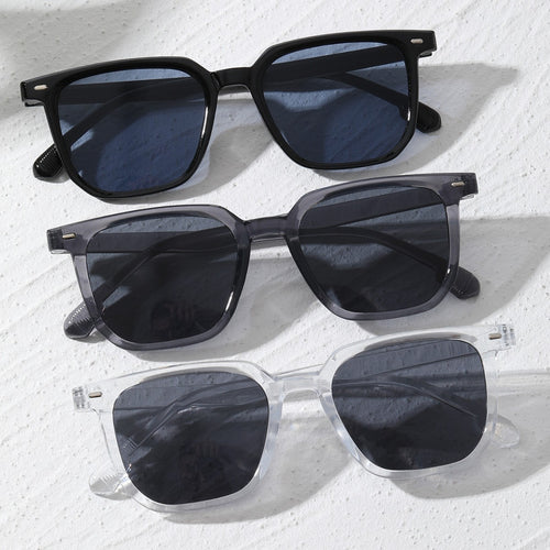 Simple Polygon Stud Sunglasses 2025 New Overseas Personality Unisex Driving Beach Square Sunglasses Drop Ship