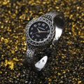 2024 New CANSNOW Bangle Watch Retro Gold Color Silver Watch Quartz Bracelet Western Southeast Asia Womens Watch