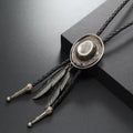 New Import Niche Fashionable Accessory Western Alloy Feather Punk Breeze Choker Bestseller Unisex Necklace
