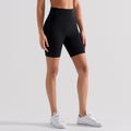 brushed five-point lulu yoga pants for women without embarrassing lines, high-waisted outdoor cyclin