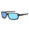 Men Women Polarized Sunglasses Western Sports Style Sunglasses Elastic Paint Iridescent Glasses Series 18318