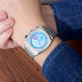 New Watch Men Fashionable Formal Multifunction 6 Hand Date Glow Waterproof Steel Band Quartz Watch Overseas Wholesale