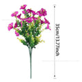 amazon imitation artificial eucalyptus morning glory flower bouquet for home courtyard garden living