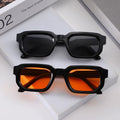 Overseas Western Square Premium Sunglasses Retro Sunglasses Small-Frame New Simple Fashionable Unisex Glasses