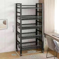 metal floor-standing multi-layer storage rack removable pots and iron kitchen storage racks for pots