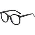 Black Frame Glasses Round Arrow Influencer Bare Face Blue-Light Glasses Frame Men Korean Prescription Finish Item With Rx Glasses