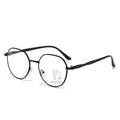 New Fashionable Metal Big Frame Progressive Reading Glasses Anti-Blue Distance-Near Dual Photochromic Elderly Glasses