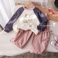Girls' Bow Detail Cargo Pants