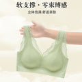 980法式性感蕾丝调整型内衣聚拢收副乳薄款防下垂无钢圈文胸