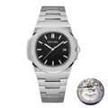 Item Time Watch Men Mechanical Cutout Clear Base Western Bestseller Matte Nautilus Mens Watch Precision Steel Watch Men