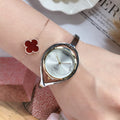 2024 New Cross-Border New Hot Sale Women Bangle Quartz Watch Rose Gold Simple Fashionable Watch