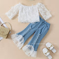 Girls Two-Piece Set Summer children's clothing ins sets kids