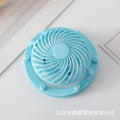 new solar fan cap 180-360° rotation detachable fan accessories usb charging small fan
