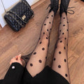 Spring-Summer Jacquard Polka Dot Lightweight Pants