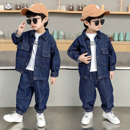 Boys' Denim 2-Piece Set