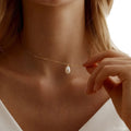 Overseas Export Retro Beaded Pendant Necklace Personality Beaded Set Pendant Accessory Choker Gathering Holiday Gift Women