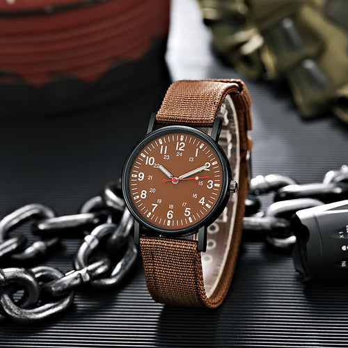 Export AliExpress Bestseller Mens Watch Large 3-Hand Hand Quartz Watch Export Wholesale watch